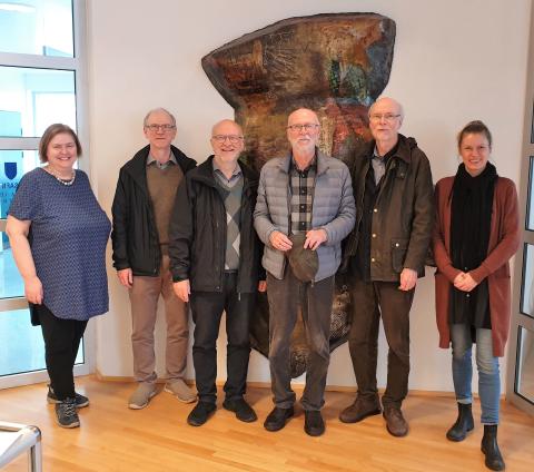 Gefendur og starfsmenn safnsins